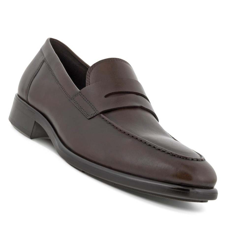 Ecco Citytray Penny Loafer Mockasiner Herr Bruna | SE 577ILH